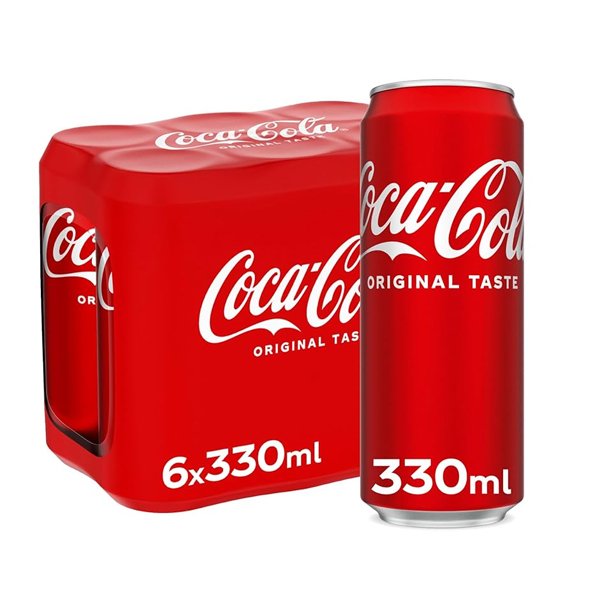 Coca Cola 330ml Cans - Image 3